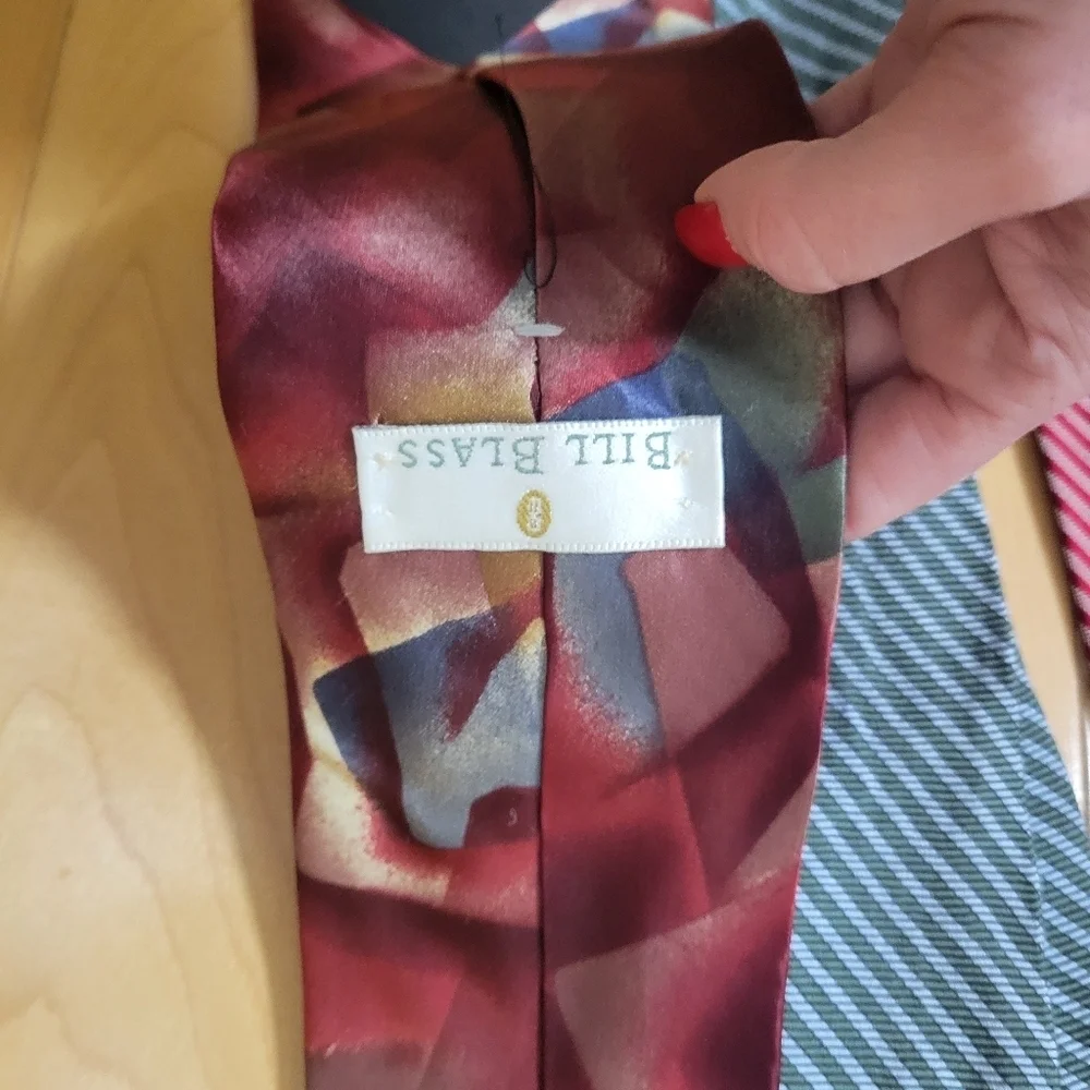 Croft & Barrow Brooks Brothers Makers Bill Blass Men’s Tie Bundle of 3